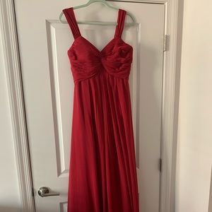 Burgundy Bridesmaids Dress